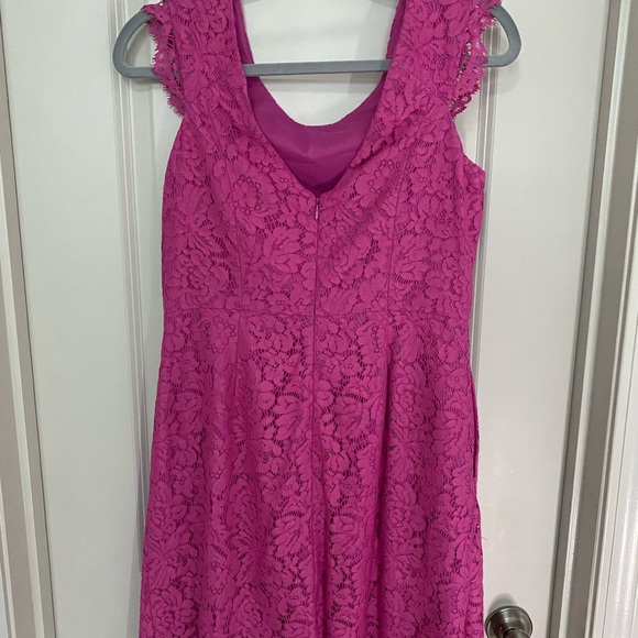 Blithe New York Pink Lace Cocktail Dress - Picture 3 of 3